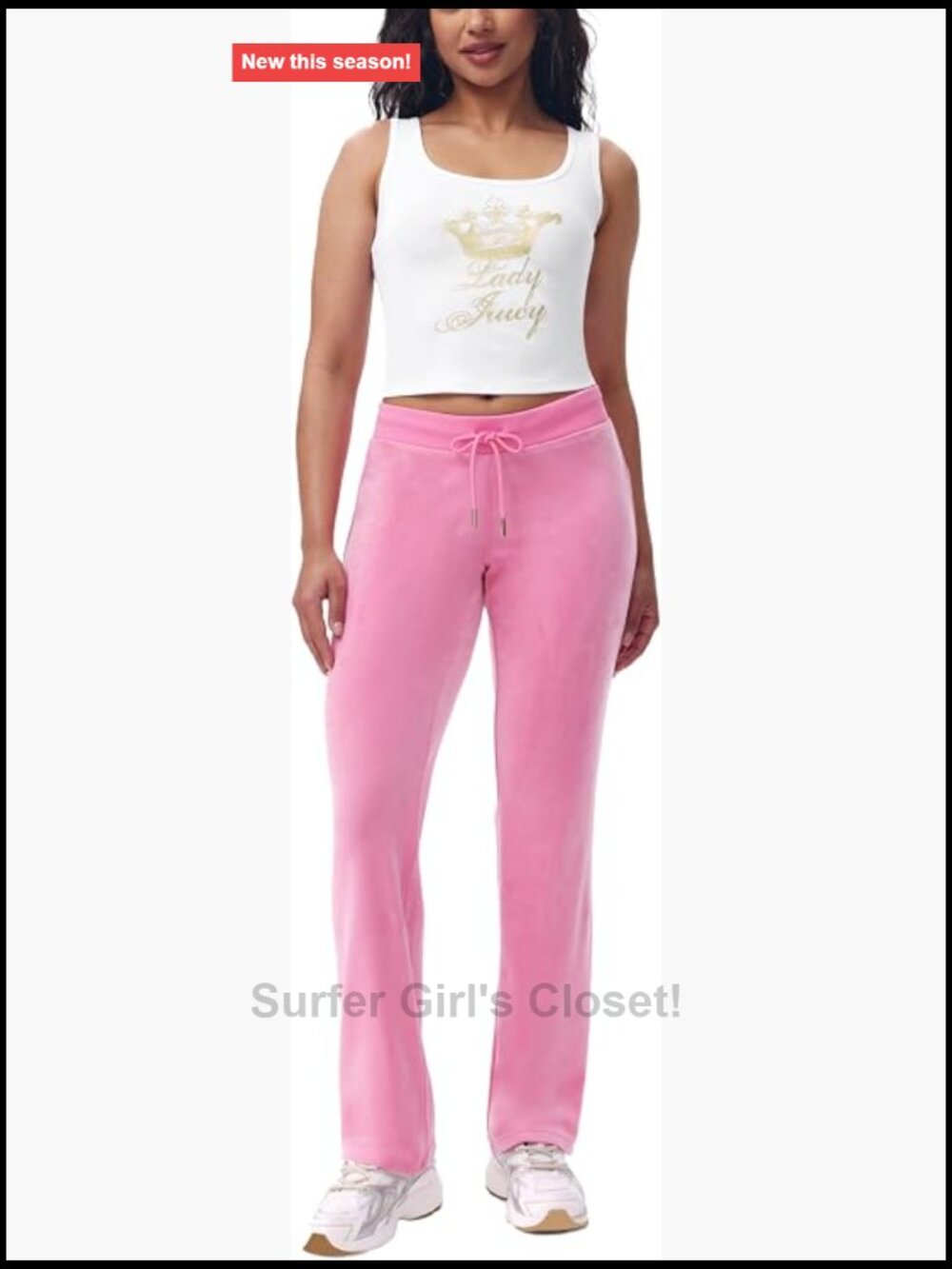 Graphic Cropped Tank Top Sleeveless Round Neck Pull On Cotton Spandex